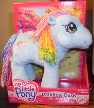 jumbo my little pony plush