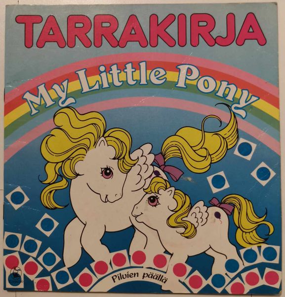 File:66 Finnish G1 Sticker Book Tarrakirja Above the Clouds Pilvien paalla Cover Photo Credit PipsaP.jpg