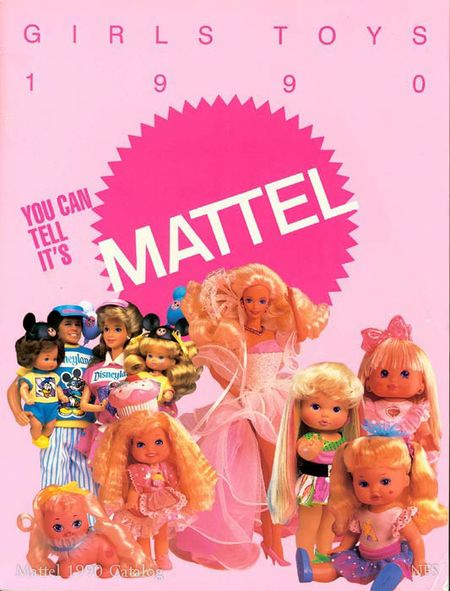 mattel dolls 1990s