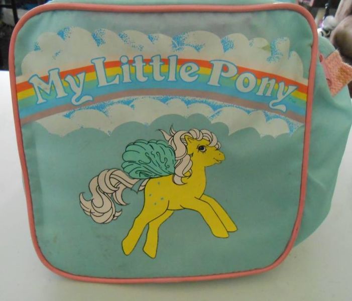 My Little Pony Lunch Box Thermos vintage 80's Aladdin Lunchbox Lunch Box  Complete Horse Pony Girl Toy 1986 Pink Lunch Box Hasbro Gift 