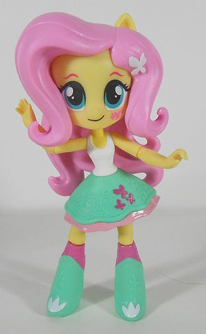 fluttershy equestria girl doll mini