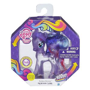 my little pony rainbow shimmer princess luna pony figure