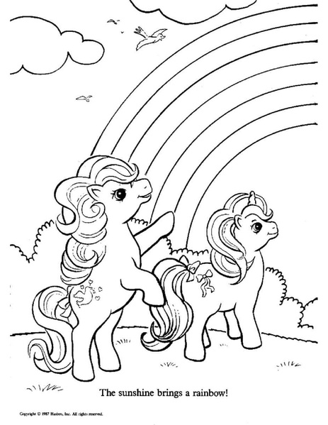 My Little Pony - Worksheet Digital