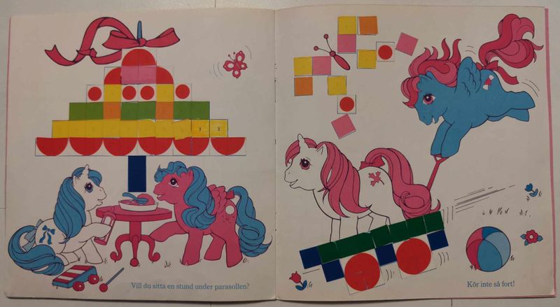 File:63 Swedish G1 Sticker Book Klistermarken In the Countryside Pa landet Page 6 and 7 Photo Credit PipsaP.jpg