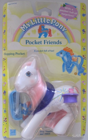 G1 Precious Pocket Ponies My Little Pony G1 Bunny Hop  Hopping Pocket